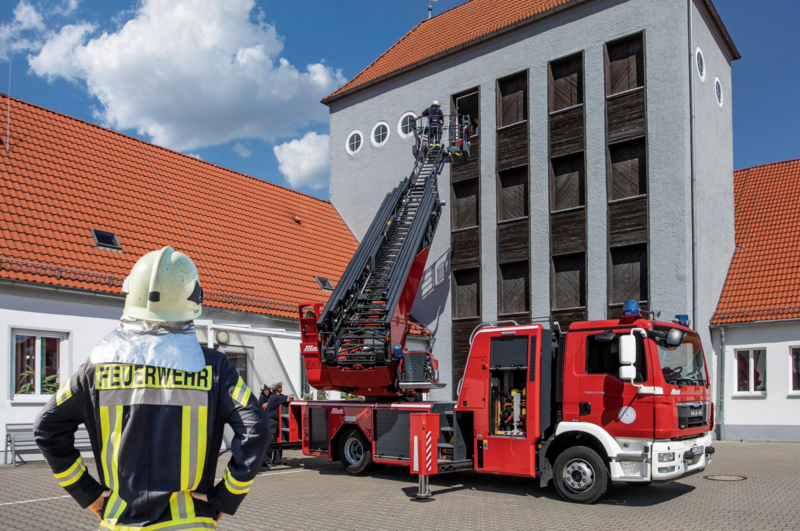 Illustration vom Fachbereich Feuerwehr