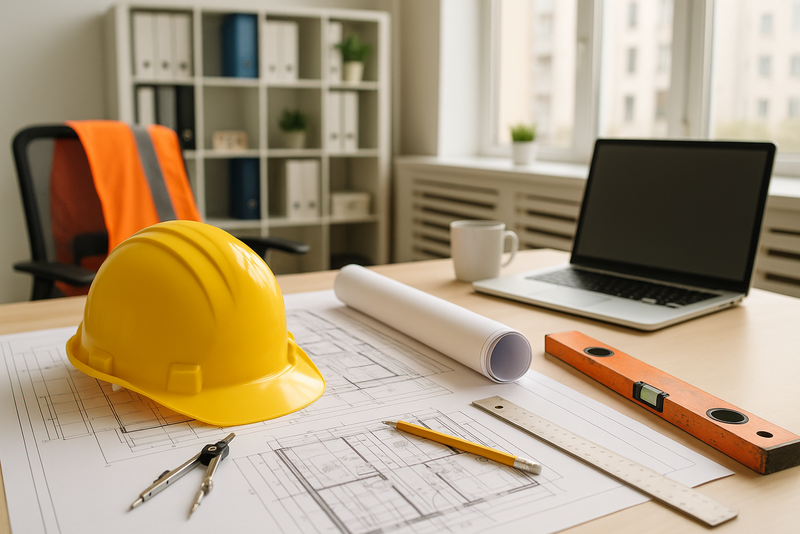 Illustration vom Fachbereich Bauwesen