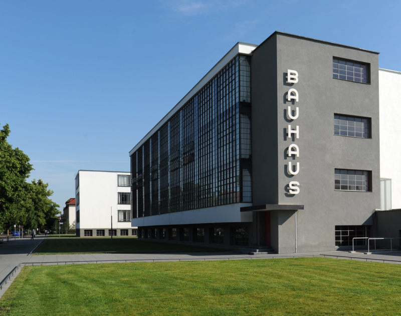 Illustration vom Bauhaus Dessau