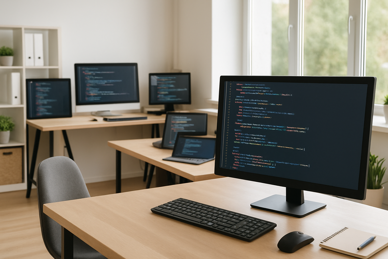 Illustration vom Fachbereich IT