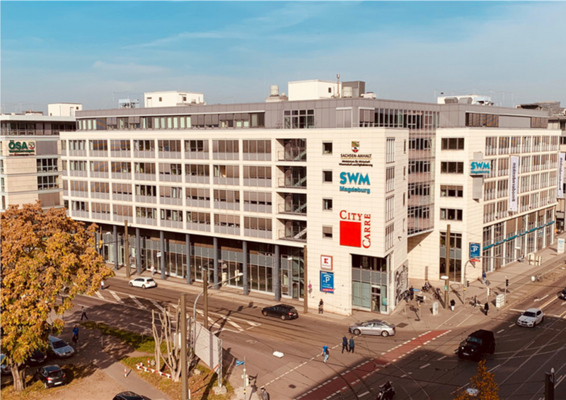 Gebäude des Ministeriums für Wirtschaft, Tourismus, Landwirtschaft und Forsten