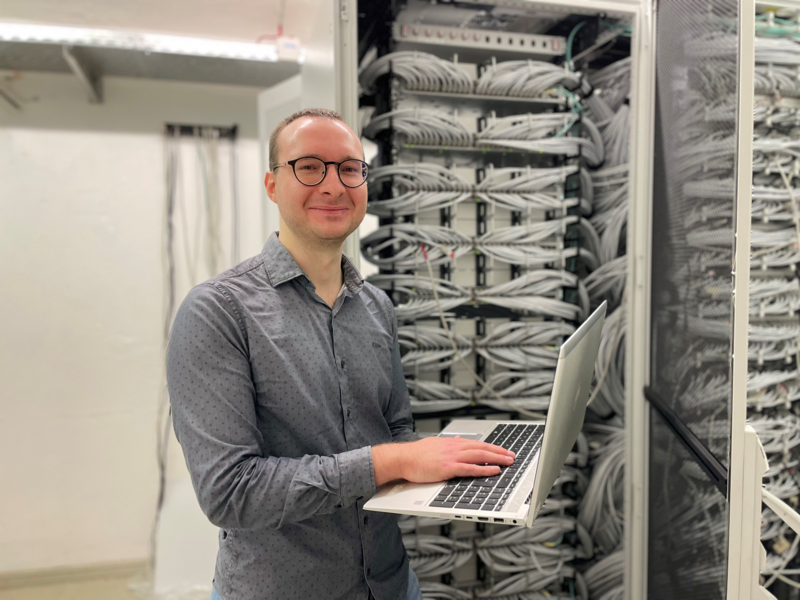 Illustration von einem Fachinformatiker Systemintegration