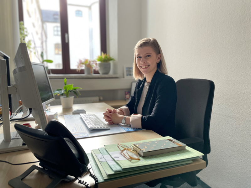 Illustration von Verwaltungsfachwirtin